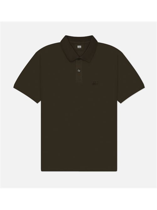 POLO STRETCH PIQUET C.P.COMPANY | 18CMPL065A005263W683 - IVY GREEN